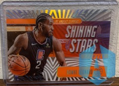 2019-20 Illusions KAWHI LEONARD Orange Shining Stars SP Acetate, Clippers #1